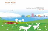 愛知製鋼レポート2018 AICHI STEEL REPORT 2018 · ありたい姿実現のための成長戦略および当社が社会にどのよう な価値をどのように提供していくのかについてわかりやすくお伝