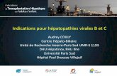 Indications pour hépatopathies virales B et C · 2020-05-04 · Indications pour hépatopathies virales B et C Audrey COILLY Centre Hépato-Biliaire Unité de Recherche Inserm-Paris