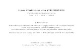 2018-1...Les Cahiers du CEDIMES 3 Les Cahiers du Cedimes Publication semestrielle de l’Institut CEDIMES et de l'Université Valahia de Târgovişte Directeur de publication: Ion