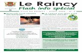 VILLE DU RAINCY - AVRIL 2020 - N° 5 · la Ville du Raincy lance un appel à la population. Vice-Président du Grand Paris Grand Est, le Maire du ... Vous avez jusqu’au 30 avril