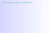 ème cours de méca – 23/10/201411 • 3.2 Expérience de Michelson-Morley et détermi- nation intuitive de la transformation de Lorentz • Equations de Maxwell (1865) : il existe