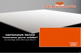 Le carrelage “plus blanc que blanc” · 2014-10-23 · Ninove, le 2 Février 2011 – Veronove lance le car-relage “Murano Pure White”. Ce carrelage, carac-térisé par sa