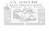 Electrification48archivchemindefer.free.fr/LaNature/Electrification48.pdf · blablement en sewicc des trains automoteurs (fig. 4) pouvant atteindre la vitesse horaire de 130 km. Lei