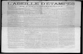 L'ABEILLE D'ET · Heures du Chemin de fer. — Sewicc (CHiver a partir du il Novembre 1872. STATIONS. 8 l ’2 3 «O l" et. K ï**d. 5® ...