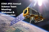 STAR JPSS Annual Science Team Meeting: Welcome & Introduction · System-wide verification and validation activities Oversight of system integration & testing into the operational