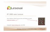 RT 2005 avec Lesosai · 2020-04-13 · certifications & bilans écologiques et énergétiques de bâtiments Copyright: E4tech Software SA c) L’eau chaude sanitaire 2/2 Retour au