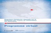 Programme virtuel · Cette année marque le 150e anniversaire du Canada et offre une première occasion pour les gouvernements et les intervenants des Amériques de collaborer à