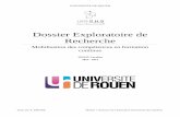 Dossier Exploratoire de Recherche - Normandie Universitécirnef.normandie-univ.fr/wp-content/uploads/files/... · enfants. Les recherches bibliographiques sur le sujet nous ont permis
