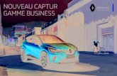 Nouveau Captur Gamme Business - Renault...NOUVEAU CAPTUR GAMME BUSINESS MOTORISATIONS CO2 (G ∕ KM) T. MINES PUIS. FISCALE PRIX CLIENT EN € (TTC) BONUS ∕ MALUS EN € BUSINESS