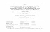 Elaboration de SiNx:H par PECVD : optimisation des propriétés …docinsa.insa-lyon.fr/these/2007/lelievre/these.pdf · 2007-11-05 · Université Claude Bernard Lyon 1 Bât G. Mendel