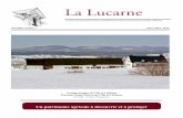 La Lucarne - Amis et propriétaires de maisons anciennes ......La Lucarne, hiver 2014 - 2015 3 BILLET UN AUTOMNE À L’APMAQ Louis Patenaude, Président de l’APMAQ Le présent numéro