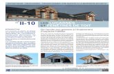 FICHE CONSEIL n°II-10 LES LUCARNES ET FENÊTRES DE TOIT · de toit encastrés dans la toiture, qui ne modifient pas la volumétrie générale de la maison, mais devront être implantés