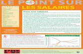LE P INT SUR LES SALAIRES · 2012-04-25 · 3 Supplément à L’US n° 719 du 10 mars 2012 LE P INT SUR LES SALAIRES... Au 1er janvier 2012, l’assiette des cotisations (2,97 %)