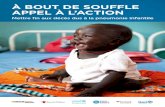 À BOUT DE SOUFFLE APPEL À L’ACTION...Europe de l’Ouest République démocratique du Congo Taux annuel moyen de réduction de la mortalité due à la pneumonie chez les enfants