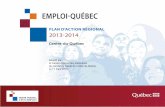 Plan d’action régional – Centre-du-Québec...Centre-du-Québec comparativement à 16,4 % pour l’ensemble du Québec). Par ailleurs, la population en âge de travailler (15 à
