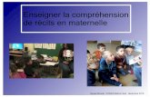 Enseigner la compréhension de récits en maternelleweb17.ac-poitiers.fr/Jonzac/IMG/pdf/pres_anim... · Les chercheurs s'accordent à dire que l'enfant qui comprend un récit est