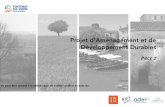 Projet d’Aménagement et de Développement Durables · 2020-02-11 · Challans, Les Herbiers, Fontenay -le-Comte), ... positionnement de « Porte de Vendée » dans un rapport gagnant-gagnant