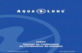 i450T Manuel de l'utilisateur de l'ordinateur de plongée · PDF file de plongée Aqua Lung, tout comme l'utilisation des tables de plongée sans décompression de l'US Navy (ou autres),