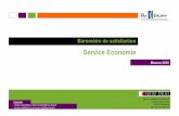 Rapport Eco 2015VF · Baromètre de satisfaction Service Economie Mesure 2015 ... politique, financière...) « la logique du producteur du service » ... service sur l’année précédente