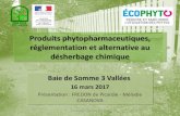 Produits phytopharmaceutiques, réglementation et alternative au … · 2020-02-25 · Produits phytopharmaceutiques, réglementation et alternative au désherbage chimique Baie de