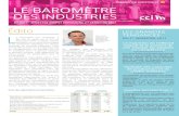 ©Nicolas Petit PUBLICATION SEMESTRIELLE N°3 LE BAROMÈTRE ... · 52 % fin 2016). PUBLICATION SEMESTRIELLE N°3 L e baromètre des industries a été mis en place par la CCI en 2016