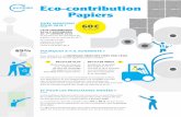 Eco-contribution Papiers - Arles · 2018-02-08 · En parallèle, Ecofolio poursuit son travail et ses investissements de Recherche et Développement afin de rendre accessibles des
