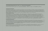 versailles et l’antique€¦ · statue , marbre 13. Iris et Morphée René Antoine Houasse, 1688-1689, peinture, huile sur toile 14. Le Cabinet des Muses (Calliope) attribué à