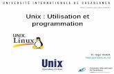 Unix : Utilisation et programmation concepts et les techniques dâ€™utilisation et de programmation de