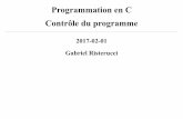 Programmation en C Contrôle du programmestephane.ayache.perso.luminy.univ-amu.fr/zoom/cours/Cours/ProgC/… · 6 ‐ LOGIQUE EN C [2/2] L'utilisation correcte du type bool n'a que