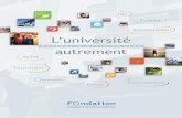 L’universitéfondation.u-cergy.fr/wp-content/uploads/2018/04/Rapport...La valeur ajoutée de la Fondation dans l’accompagnement de cet ambitieux projet de création d’une université