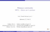 Réseaux commutés - MIF21 - réseaux par la pratiqueperso.univ-lyon1.fr/fabien.rico/site/_media/m1if15:... · Objectifs du cours conﬁguration de base des switch; arbre couvrant;