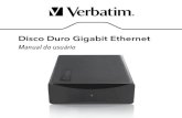 Disco Duro Gigabit Ethernet - Verbatim Disco Duro Verbatim NAS. Sobre Contas de usuأ،rios do drive NAS