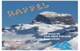 La revue du Club Alpin Français Angoumoiscafangouleme.ffcam.fr/tzr/scripts/downloader2.php?... · 2016-05-23 · descendre bivouaquer au pied des Drus et c'est quand même plus sympa