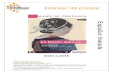 Dossier de presse - Concarneau Cornouaille · Dossier de presse 2013 à 2015 Relations avec la presse Estelle Guille des Buttes-Fresneau, Directrice des équipements culturels de