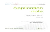 Application noteedius.kr/data/document/EDIUS guide for AVID user.pdf KD1-1-03 – AVID MC5 사용자를 위한 EDIUS 지침서 소개 Grass Valley의EDIUS 는방송, 영화, 멀티미디어,