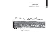 Plan Local urbanisme · 2019-08-22 · « HTB » (50 000volts) faisant l’objet d’un report dans les documents graphiques et mentionnés dans la liste des servitudes. -Les ouvrages