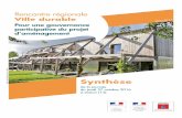 Rencontre régionalenormandie.developpement-durable.gouv.fr/IMG/pdf/synthese... · 2017-04-06 · s 2017 Rencontre régionale Ville durable Pour une gouvernance participative du projet