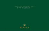 OYSTER PERPETUAL GMT-MASTER II - Rolex · 2019-11-14 · ME GMT-Master II 4.2018 MISE EN SERVICE Français IMR-GMT-FR-18 Avant d’être portée pour la première fois ou suite à