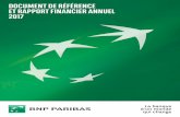 DOCUMENT DE RÉFÉRENCE ET RAPPORT FINANCIER ANNUEL 2017 · 2019-05-21 · 4 Document de référence et rapport fi nancier annuel 2017 - BNP PARIBAS 1 PRÉSENTATION DU GROUPE BNP