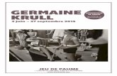 GERMAINE de presse · 2016-11-21 · Germaine Krull — étude pour La Folle d’Itteville, 1931 Tirage gélatino-argentique, 21,9 x 16,4 cm Achat grâce au mécénat de Yves Rocher,