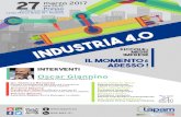 In du st formazione/corsi... · 2017-03-08 · Industria 4.0, uomini e macchine nella fabbrica digitale Patrizio Bianchi Assessore Regione Emilia Romagna (invitato) piccole e medie