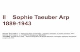II Sophie Taeuber Arp 1889-1943 · 2020-03-25 · II Sophie Taeuber Arp 1889-1943 OEUVRE À L’ÉTUDE N°1 : Tapisserie Dada, Composition à triangles, rectangles et parties d'anneaux