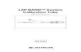 LAP-BAND™ System Calibration Tube · PDF file lap-band™, трябва да са участвали в програми за обучение за системата LAP-BAND™,