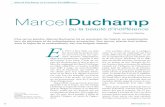 marcelDuchamp - etienne-barilier.name Passions/AP4_Duchamp.pdf · nant un joueur de tout premier plan et un théoricien du jeu, coauteur d’un livre sur les fins de parties. Qu’il