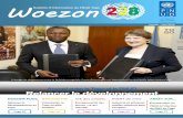 Woezon - UNDP · 2016, c’est enfin celle de la relance de notre bulletin d’information au format « relooké »pour être au plus près de vous. Sa nouvelle appellation, « WOEZON