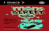 Mars - Brochure MSF...4 À l’occasion de la première édition du festival, Mars a tenu à mettre en lumière le Street Art montois dans le cadre d’une exposition rassemblant des