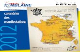 Commune de Tomblaine - e ! calendrier des manifestations 2012 · PDF file 2012-04-04 · Plaisir de peindre Petite brocante de 9h00 à 18h00 Mille Club 31 mars Les P’tits Poulbots