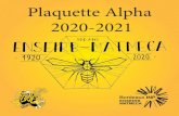 Plaquette Alpha 2020-2021 · 2020-06-15 · Plaquette Alpha 2020-2021. 2 Quelques Évènements Présentation des assos Campagnes BDE Gala Repas inter-promos Campagnes BDS Concert