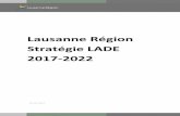 20170105 Stratégie LADE Lausanne Région final · SIPAL Service Immeubles, Patrimoine et Logistique SMART Critères Spécifiques, Mesurables, Ambitieux, Réalistes, Temps (délimité)