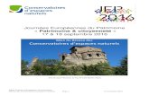 Journées Européennes du Patrimoine « Patrimoine ...Bilan Journées Européennes du Patrimoine Réseau des Conservatoires d’espaces naturels Page 5 15 novembre 2016 (*) Le Languedoc-Roussillon